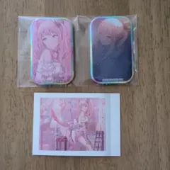 プロセカ　スクエアバッジ【暁山瑞希】シークレットディスタンス