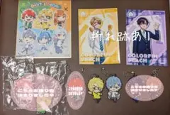 カラフルピーチ　からぴち　ラバーマスコット　ガチャガチャ　ブロマイド 色紙