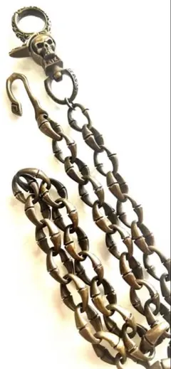真鍮　ウォレットチェーン
