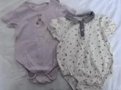 半袖ロンパース 80cm アプレレクール テータテート まとめ売り