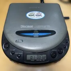 Sony discman d-11 ポータブルCDプレイヤー 動作品 Vintage 1991 Sony DiscMan D-11 Portable CD Player - Mega Bass | eBay