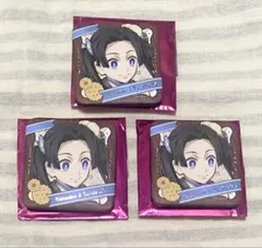 鬼滅の刃　バレンタイン　缶バッジ　アオイ