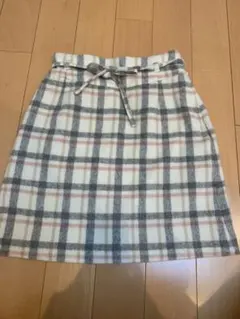 【チェック柄スカート】大人モテチェックスカート！Mサイズ