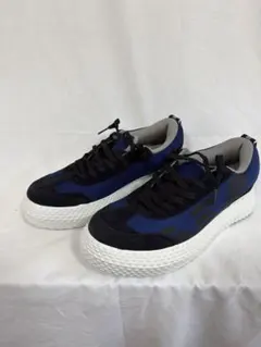 ⑩ EMPORIO ARMANI スニーカー ネイビー ブラックのサムネイル