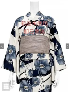 花柄浴衣セット [gi1608] ネイビー - メルカリ
