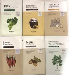 SKINFOOD シートマスクセット 6種