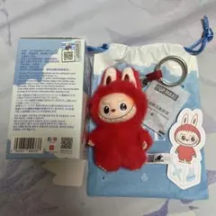 POP MART PIN FOR LOVE イニシャル ラブブ　ぬいぐるみ　X