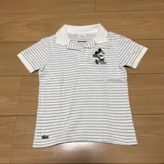 ラコステ×マイクラ 白ポロシャツ 104cm - メルカリ