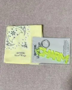 二宮こずえ OUTDOOR PRODUCTS バンダナ キーホルダー セット