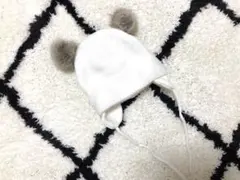 H&M baby くま耳付きニットキャップ 帽子