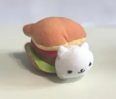 レア】にゃんにゃんにゃんこ ハンバーガーセット ぬいぐるみ - メルカリ