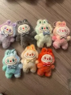 ラブブ3代目ぬいぐるみキーホルダー7点セット