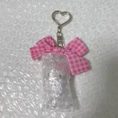 サンリオ チャーミーキティ シークレットキーホルダー シフォンリボン 濃ピンク