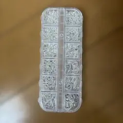 シルバー　丸カン　プラスチックケース付き
