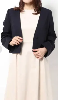 今日だけお値下げ　新品未使用　CELFORD ノーカラージャケット ブラック 2025年最新】CELFORD ノーカラージャケットの人気アイテム