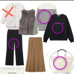 ブルー様terawear emu x tal. by yumi 7点セット