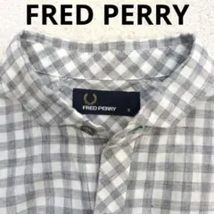 ◯ FRED PERRY　フレッドペリー　チェックシャツ