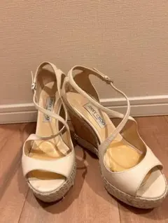 JIMMY CHOO コルクウェッジソールサンダルのサムネイル
