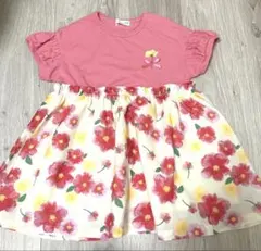 KP 半袖ワンピース　ピンク 90cmのサムネイル