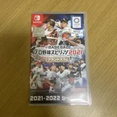 プロ野球スピリッツ2021 グランドスラム　中古　プロスピ　Switch