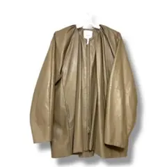 ⚪︎ CLANE クラネ EGG FAKE LEATHER JACKET 2