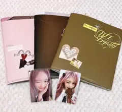 IVE empathy アルバム3形態・トレカ イソ withmuu ラキドロ