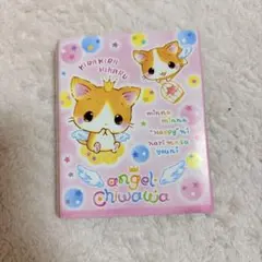 ★希少　シール付き　エンジェルチワワ　ミニメモ帳　平成レトロ　クーリア