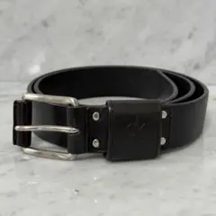 Calvin Klein カルバンクライン レザーベルト ブラック 本革 肉厚のサムネイル
