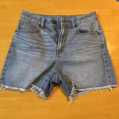 CU ライトブルー ショートパンツ Mサイズ