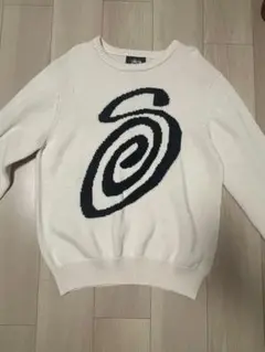 2026年最新】STUSSY カラー：ホワイト系 メンズ ニット・セーターの
