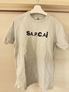 A.P.C. sacai グレー Tシャツ Mサイズ