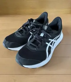 ASICS JOLT4 ランニングシューズ ブラック/ホワイト