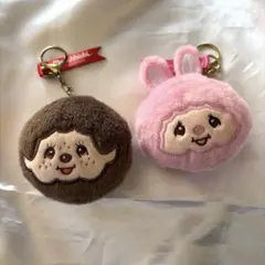 モンチッチ　フェイスぬいぐるみ　2点