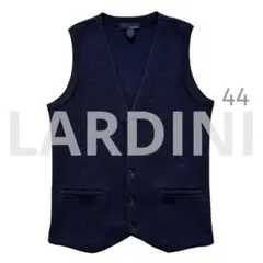 【美品】LARDINI ウールニットジレ(V.401) ネイビー / 44のサムネイル