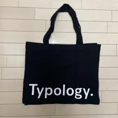 Typology. エキストララージ トートバッグ ブラック