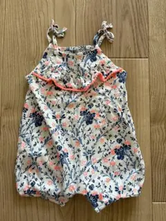 baby GAP ベビー ロンパース 花柄 6-12ヶ月のサムネイル