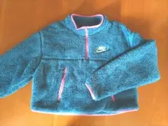 美品　NIKE　ハーフジップアップボアトレーナー　レディース