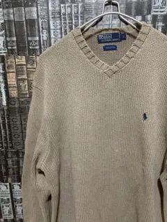 vネックニット 古着