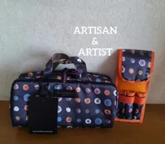 新品】ARTISAN＆ARTIST 和風柄 取っ手付き コスメポーチ 日本製 - メルカリ