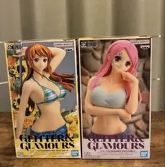 ワンピース GLITTER&GLAMOURS ナミ ボニー フィギュア2種セット