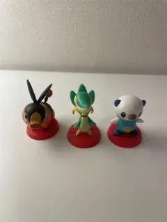 ポケットモンスター　チョコエッグ　旅立ちの3匹　ポカブ　ミジュマル　ツ