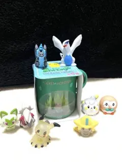 ポケモン　レトロマグカップ　指人形