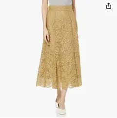 【新品未使用品】ナチュラルビューティーベーシック　　レーススカート