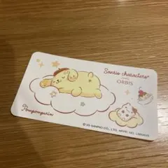 オルビス ポムポムプリン サンリオ　ステッカー　シール