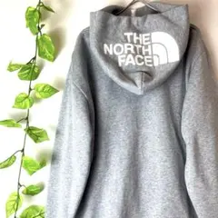 極美品✨人気✨ノースフェイス リアビューフルジップパーカー グレー L