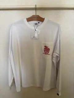 VISION STREET WEAR ホワイト長袖Tシャツ F