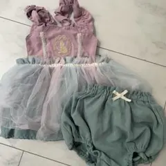 バースデイ ディズニー ベビードレス アリエル 70