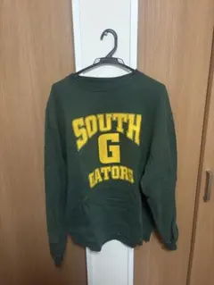 Champion スウェット XL 深緑