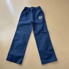 ミキハウス ダブルビー 長ズボン パンツ ネイビー 120cm