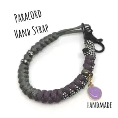 パラコード　スマホストラップ　ハンドストラップ　ハンドメイド